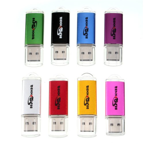 Bestrunner 32GB USB 2.0 Flash Drive Candy Color Memory U Disk 3