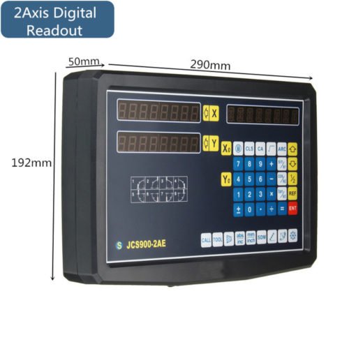 2/3 Axis Grating CNC Milling Digital Readout Display / 50-1000mm Electronic Linear Scale Lathe Tool 26