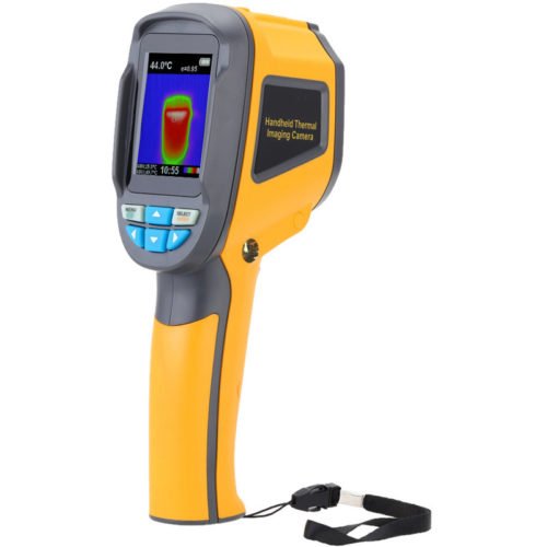 HT02 Handheld Thermograph Camera Infrared Thermal Camera Digital Infrared Imager Temperature Tester with 2.4inch Color LCD Display 2