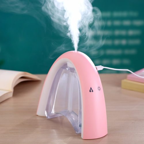 Mini Gift USB Humidifier With Message Board LED Light Ultrasonic DC5V 400ml Air Atomizer 4