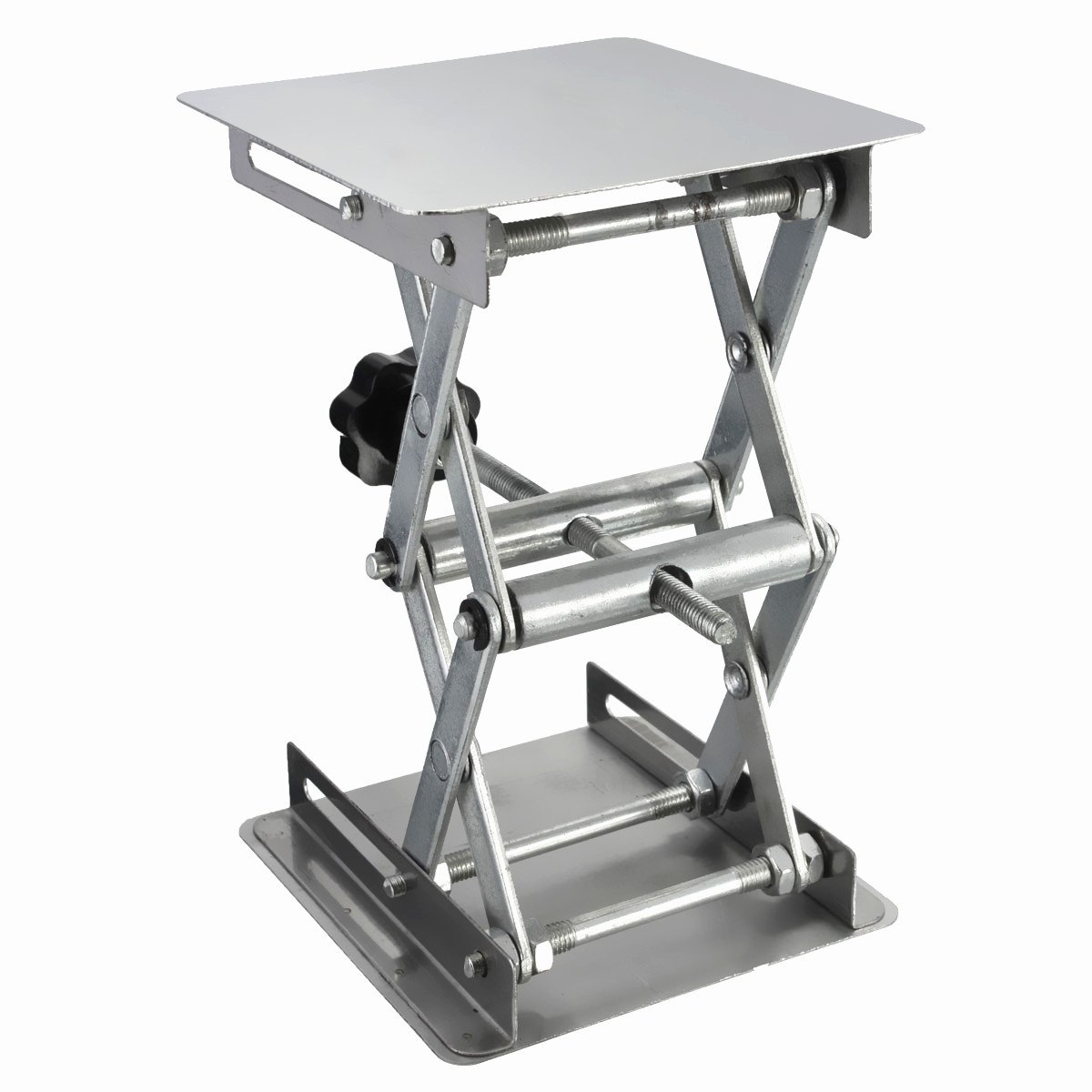 4 x 4" Stainless Steel Lifting Platform Lab Stand Laboratory Manual Lift Riser Lifter 100x100x150mm 5 4 x 4" Stainless Steel Lifting Platform Lab Stand Laboratory Manual Lift Riser Lifter 100x100x150mm - Image 5