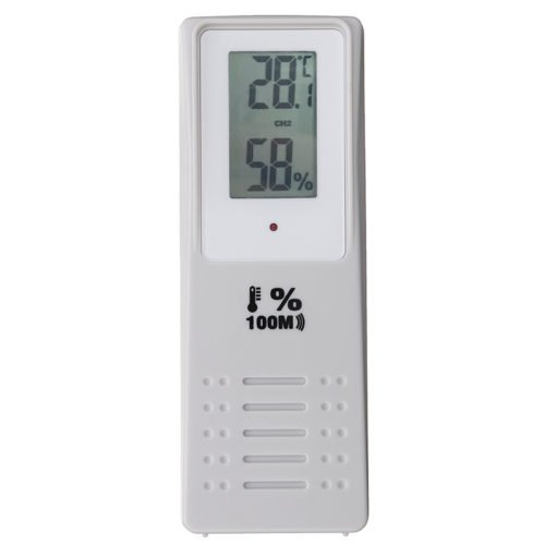 3 Sensors Wireless Digital Alarm Thermometer Indoor Outdoor Audible Indicator 6