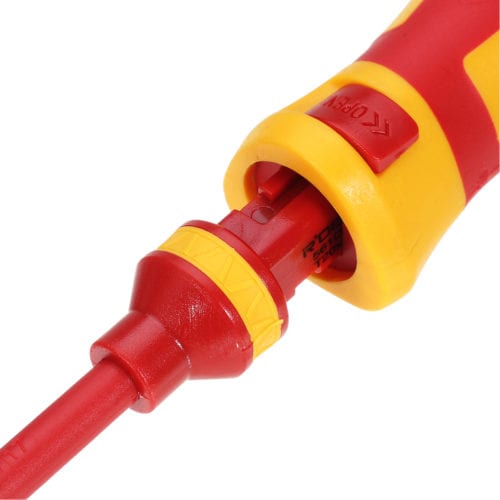 13Pcs 1000V Electronic Insulated Screwdriver Set Phillips Slotted Torx CR-V Screwdriver Repair Tools 10