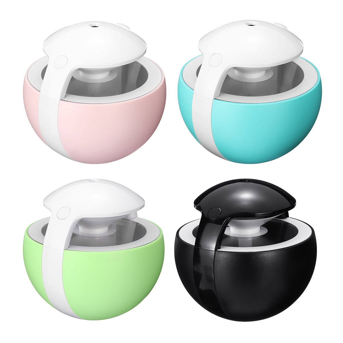 450ML Ball Humidifier with Aroma Lamp Essential Oil Ultrasonic Electric Diffuser Mini USB Air Fogger 2 450ML Ball Humidifier with Aroma Lamp Essential Oil Ultrasonic Electric Diffuser Mini USB Air Fogger - Image 2