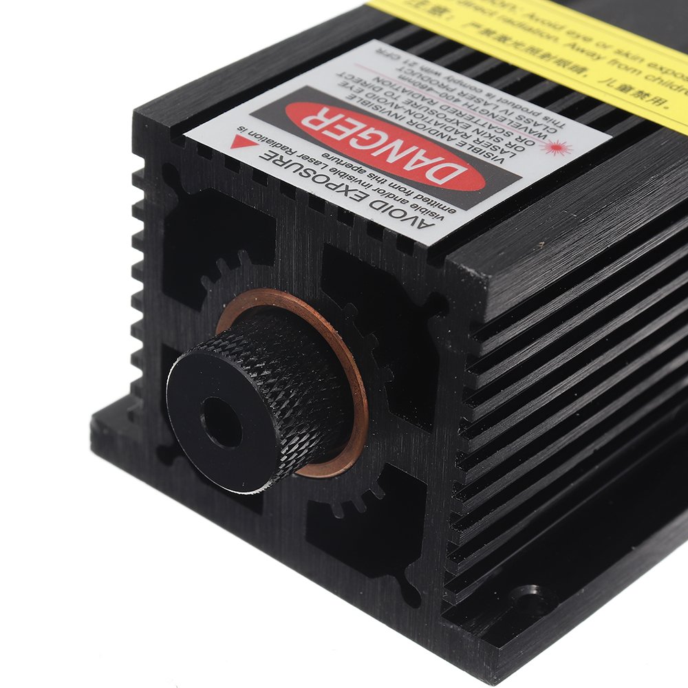 T05-5500 5500mW 445nm Blue Laser Module TTL&PWM Modulation 2.54-3P+2.54-2P for EleksMaker DIY Laser Engraver 6 T05-5500 5500mW 445nm Blue Laser Module TTL&PWM Modulation 2.54-3P+2.54-2P for EleksMaker DIY Laser Engraver - Image 6