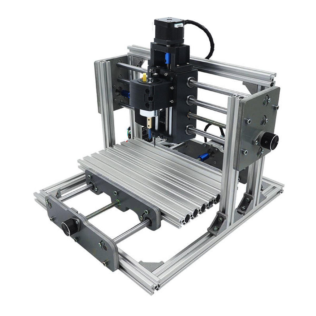 2417 3 Axis Mini DIY CNC Router Wood Craving Engraving Cutting Milling Desktop Engraver Machine 240x170x65mm 3 2417 3 Axis Mini DIY CNC Router Wood Craving Engraving Cutting Milling Desktop Engraver Machine 240x170x65mm - Image 3
