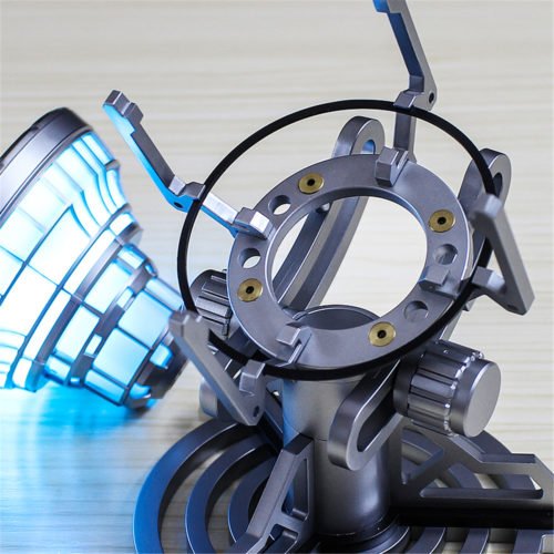 1:1 ARC REACTOR LED Chest Heart Light-up Lamp Movie ABC Props Model Kit Science Toy 6