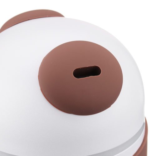 Dual Humidifier Air Oil Diffuser Aroma Mist Maker LED Cartoon Panda Style For Home Office US Plug 9