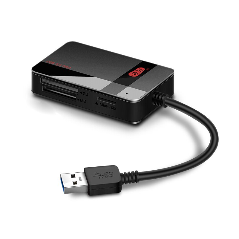 Kawau C369 DUO All-in-One USB 3.0 CF/SD/TF/MS Card Reader Support Simultaneous Read 2 Kawau C369 DUO All-in-One USB 3.0 CF/SD/TF/MS Card Reader Support Simultaneous Read - Image 2