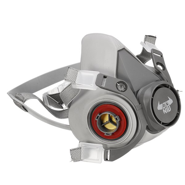 DANIU 6200 N95 Double Gas Mask Protection Filter Chemical Half Face Respirator Mask 3 DANIU 6200 N95 Double Gas Mask Protection Filter Chemical Half Face Respirator Mask - Image 3