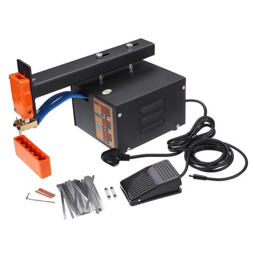 220V 3KW Battery Spot Welding Machine Extended Arm Welding Machine with Pulse & Current Display 12