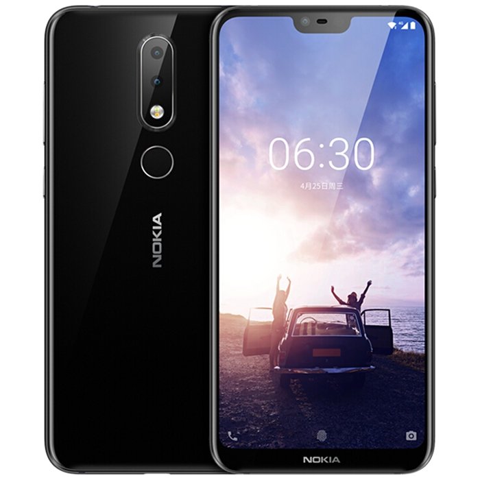 Nokia X6 4G 5.8 inch 6GB RAM 64GB ROM 16.0MP + 5.0MP Rear Camera Fingerprint Sensor 3060mAh Built-in 1 Nokia X6 4G 5.8 inch 6GB RAM 64GB ROM 16.0MP + 5.0MP Rear Camera Fingerprint Sensor 3060mAh Built-in