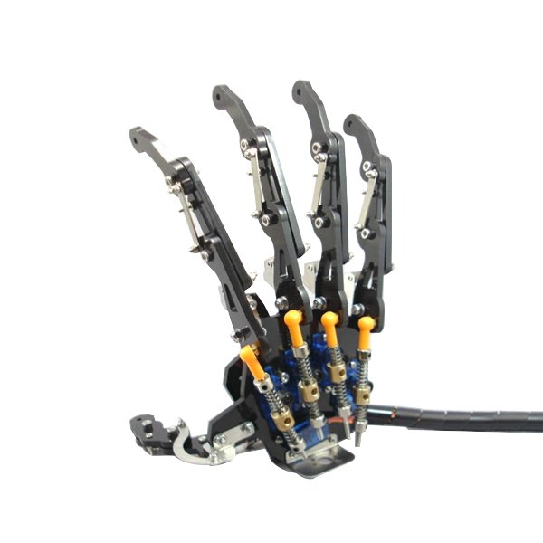 DIY 5DOF Robot Arm Five Fingers Metal Mechanical Paw Left and Right Hand 1 DIY 5DOF Robot Arm Five Fingers Metal Mechanical Paw Left and Right Hand