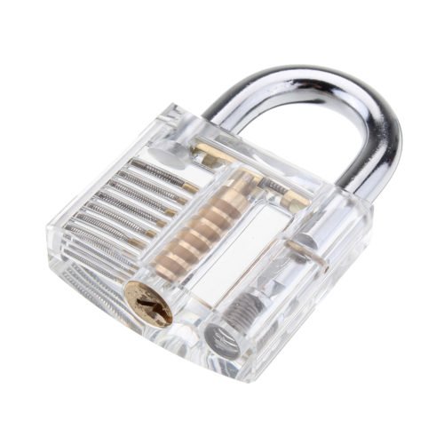 Unlocking Lock Opener Kit Locksmith Training Transparent Practice Padlocks Tools 12