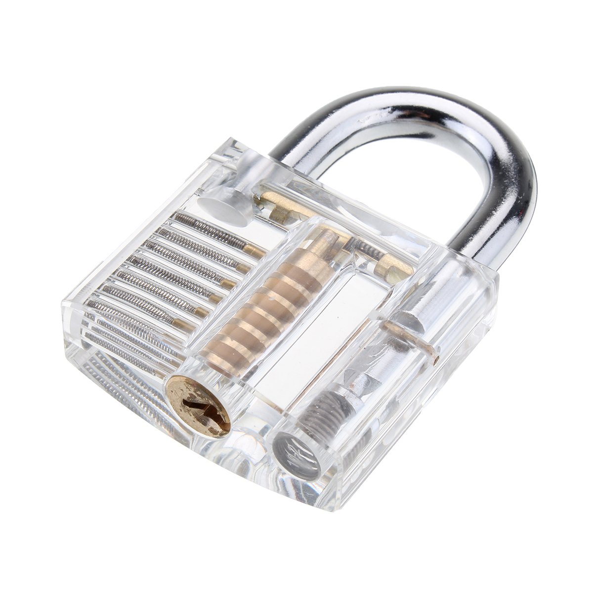 Unlocking Lock Opener Kit Locksmith Training Transparent Practice Padlocks Tools 12 Unlocking Lock Opener Kit Locksmith Training Transparent Practice Padlocks Tools - Image 12