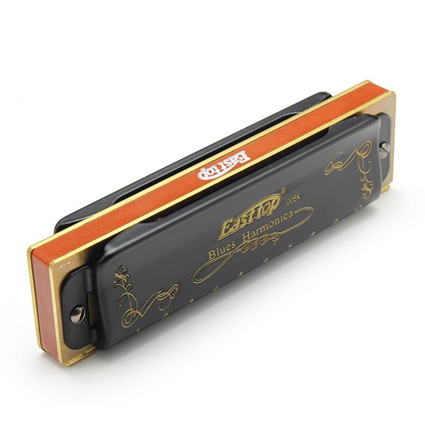 Easttop T008K 10 Hole Blues Harmonica A B C D E F G 5 Easttop T008K 10 Hole Blues Harmonica A B C D E F G - Image 5