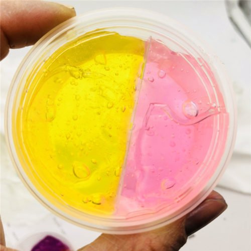 60ML Multicolor Slime Crystal Decompression Mud DIY Gift Toy Stress Reliever 6