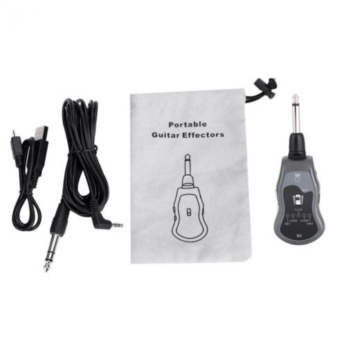 B6 5 In 1 Guitar Effects Portable bluetooth Transmitter Guitar Effector for Electric Guitar 12