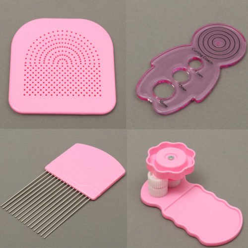 Quilling DIY Paper Art Craft Tool Full Kit Quilling Work Board Mould Grid Guide Tool 10