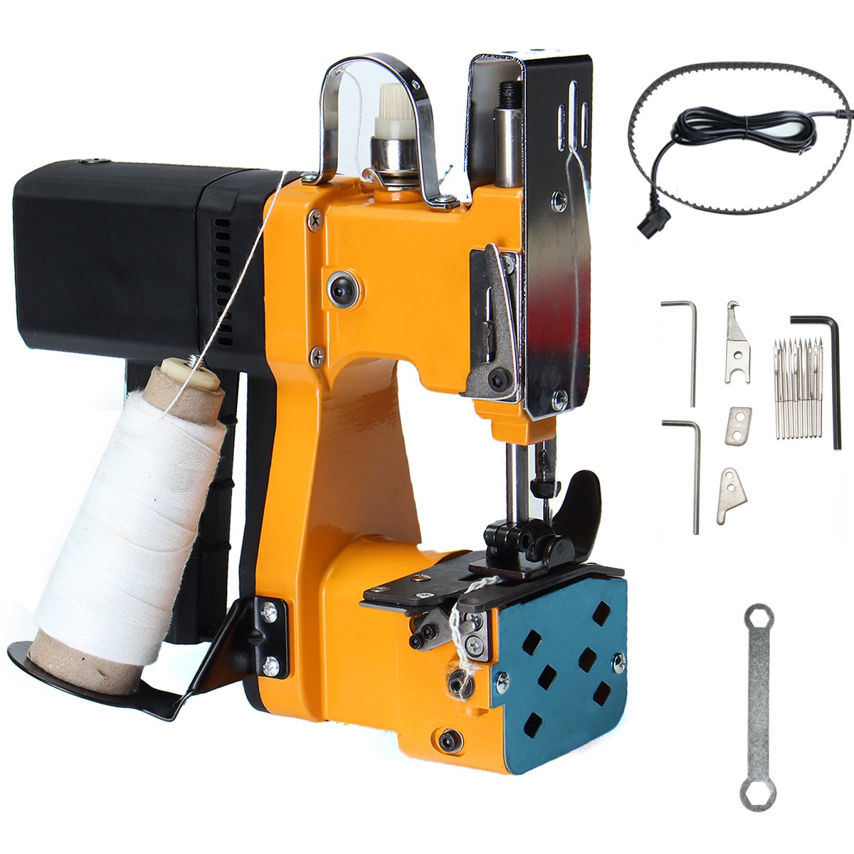 220V Portable Electric Sewing Machine Seal Ring Machines Industrial Cloth Tools 2 220V Portable Electric Sewing Machine Seal Ring Machines Industrial Cloth Tools - Image 2
