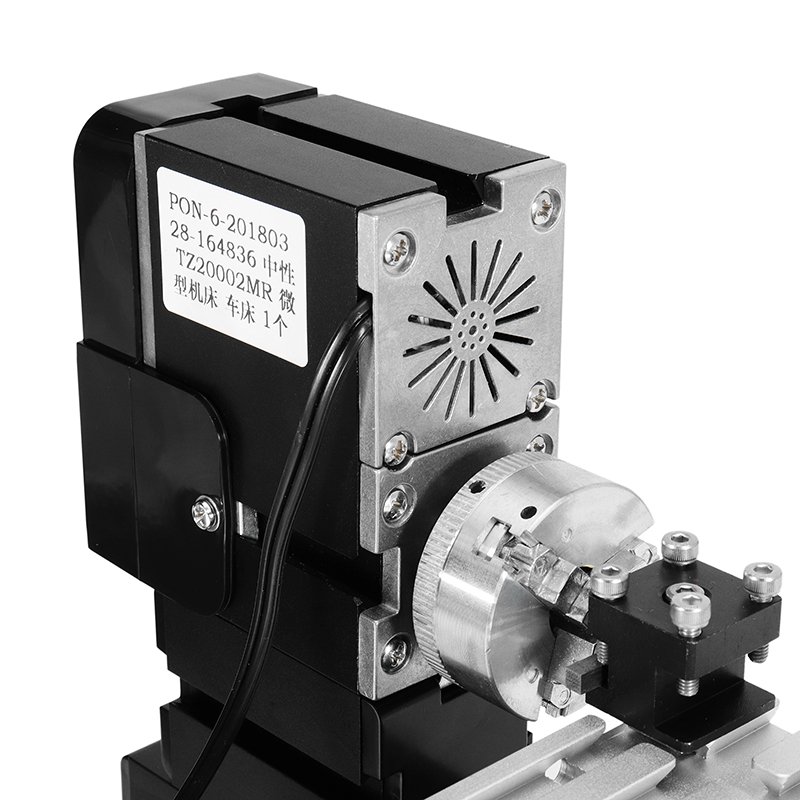 Mini Rotating Lathe DIY Woodwork Wood Lathe Model Making Tool Milling Machine Kit 6 Mini Rotating Lathe DIY Woodwork Wood Lathe Model Making Tool Milling Machine Kit - Image 6