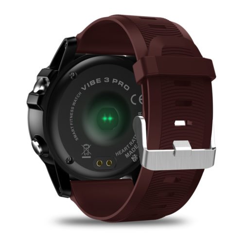 Zeblaze VIBE 3 Pro New Full Round Touch Real-time Weather Optical Heart Rate All-day Tracking Smart Watch 5