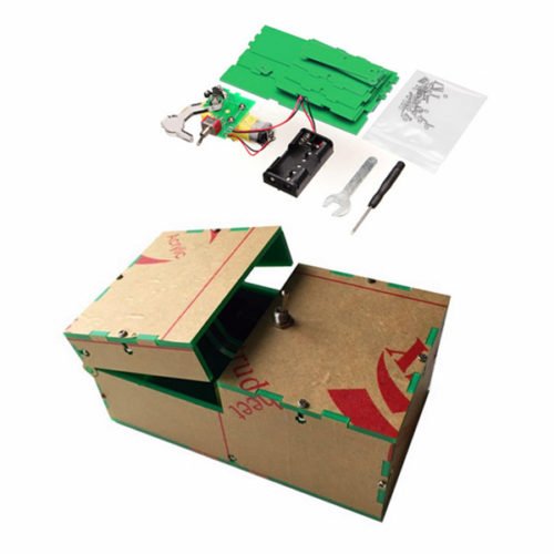 Useless Box DIY Kit Useless Machine Birthday Gift Toy Geek Gadget Fun Office Home Desk Decor 13