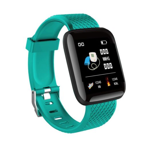 Bakeey 116 Plus 1.3' Custom Dial Dynamic Blood Pressure Oxygen Message Push Multi-language Smart Watch 5
