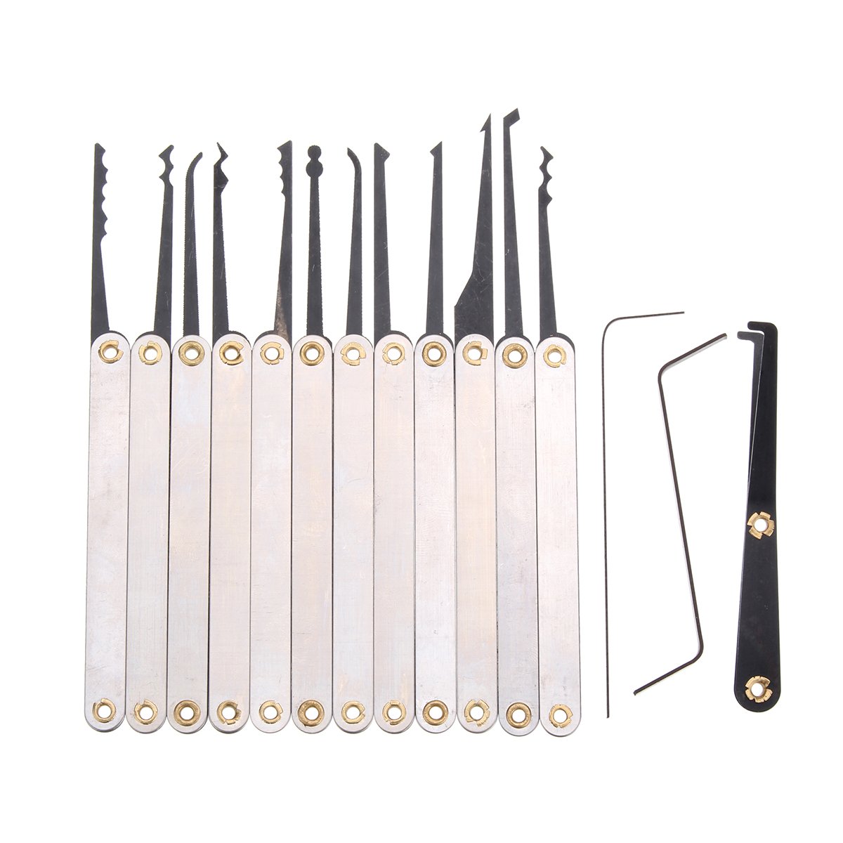 Unlocking Lock Opener Kit Locksmith Training Transparent Practice Padlocks Tools 2 Unlocking Lock Opener Kit Locksmith Training Transparent Practice Padlocks Tools - Image 2