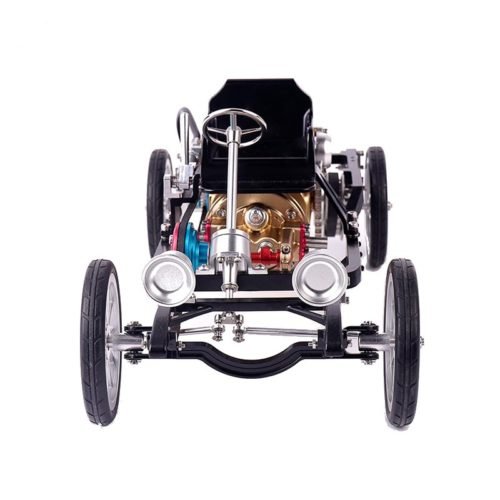 Teching Car Model Single Cylinder Engine Aluminum Alloy Model Gift Collection Toys 3
