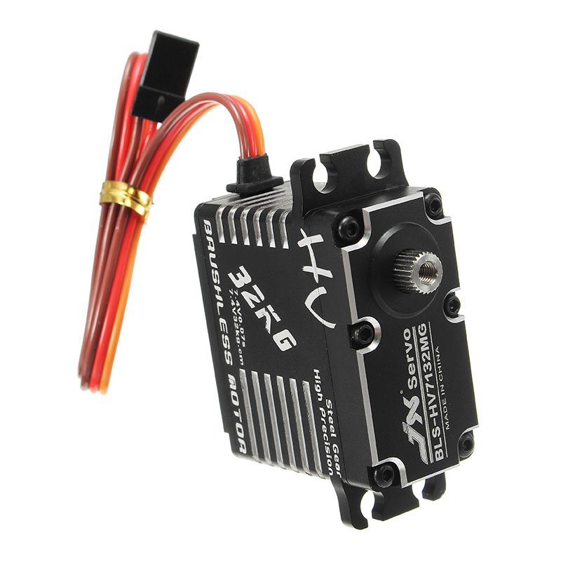 JX BLS-HV7132MG 32KG 180 Degrees HV High Steel Gear Digital Brushless Servo For RC Robot Car 3 JX BLS-HV7132MG 32KG 180 Degrees HV High Steel Gear Digital Brushless Servo For RC Robot Car - Image 3