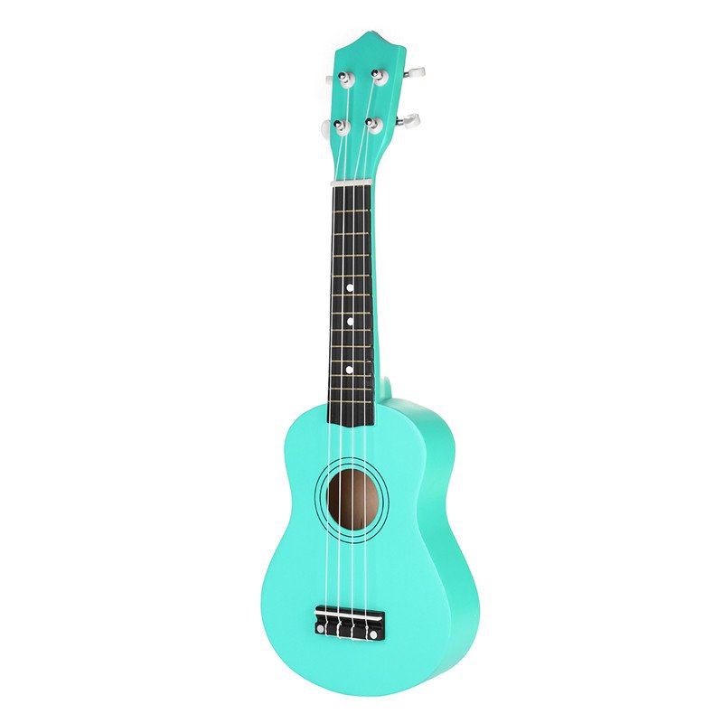 21 Inch Basswood Soprano Ukulele with Gig Bag Tuner Green 5 21 Inch Basswood Soprano Ukulele with Gig Bag Tuner Green - Image 5