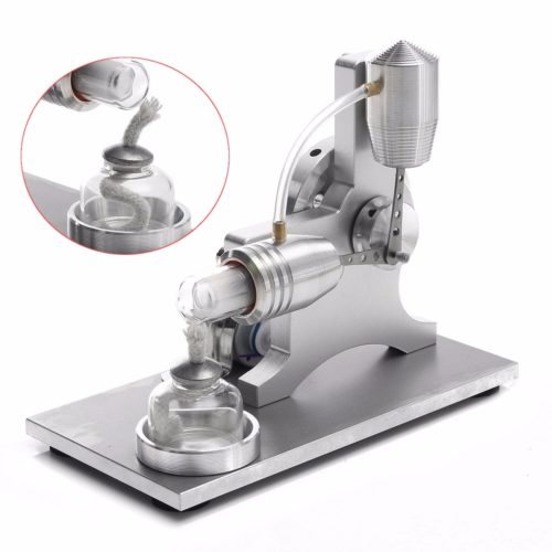 Stirling Engine Model Physical Motor Power Generator External Combustion Educational Toy 6