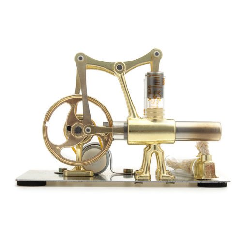 STEM Mini Hot Air Stirling Engine Generator Double Cylinder Engine Model 4