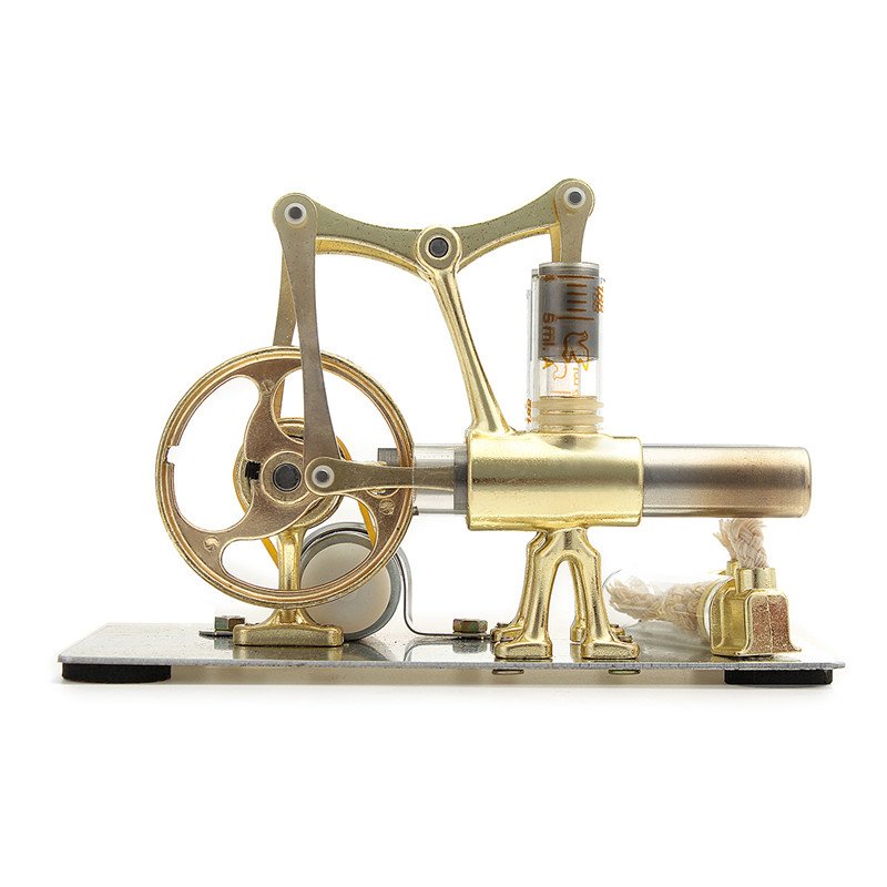 STEM Mini Hot Air Stirling Engine Generator Double Cylinder Engine Model 4 STEM Mini Hot Air Stirling Engine Generator Double Cylinder Engine Model - Image 4