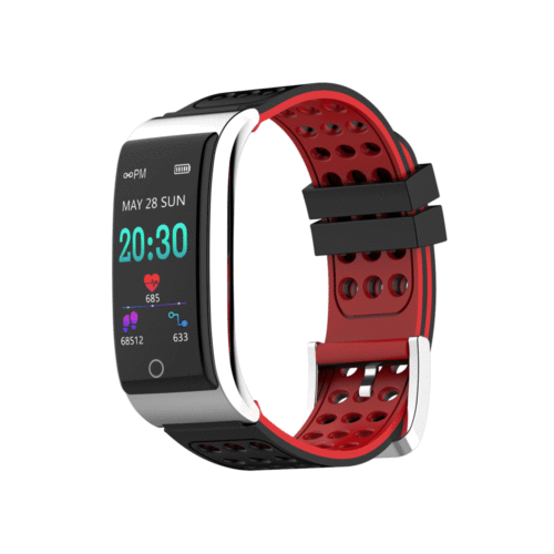 Bakeey E08 ECG EKG Blood Pressure Monitor Fitness Tracker 3D Color UI IP67 Long Standby Smart Watch 2