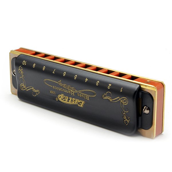 Easttop T008K 10 Hole Blues Harmonica A B C D E F G 3 Easttop T008K 10 Hole Blues Harmonica A B C D E F G - Image 3