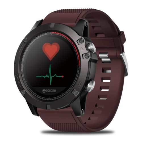 Zeblaze VIBE 3 ECG GREENCELL Heart Rate Instant ECG Activity Run Route Tracking Smart Watch 2