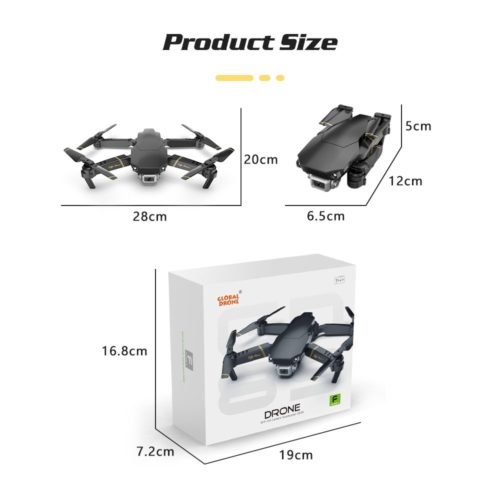 GD89 WIFI FPV with 5MP 1080P HD Camera 15 Minutes Flight Time High Hold Mode Foldable Arm RC Quadcopter Drone 2