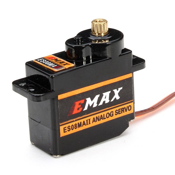 EMAX ES08MA II 12g Mini Metal Gear Analog Servo for RC Model 4 EMAX ES08MA II 12g Mini Metal Gear Analog Servo for RC Model - Image 4