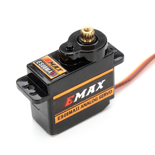 EMAX ES08MA II 12g Mini Metal Gear Analog Servo for RC Model 5 EMAX ES08MA II 12g Mini Metal Gear Analog Servo for RC Model - Image 5