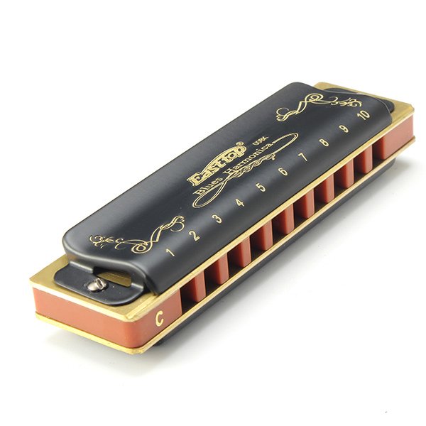 Easttop T008K 10 Hole Blues Harmonica A B C D E F G 4 Easttop T008K 10 Hole Blues Harmonica A B C D E F G - Image 4