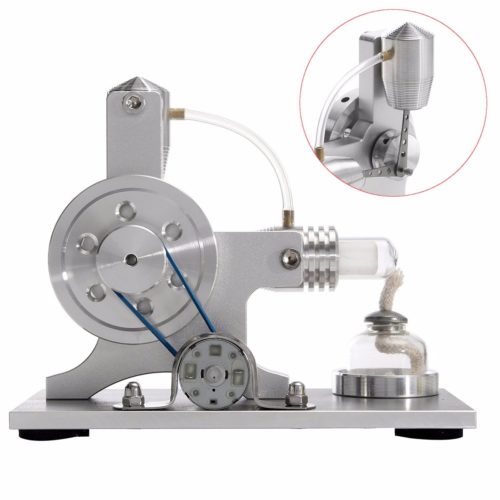 Stirling Engine Model Physical Motor Power Generator External Combustion Educational Toy 1