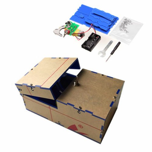 Useless Box DIY Kit Useless Machine Birthday Gift Toy Geek Gadget Fun Office Home Desk Decor 12