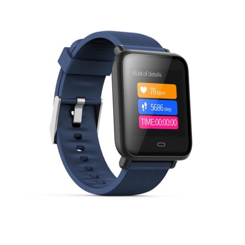 Bakeey Q9 Continuous HR Blood Pressure Monitor Multi-sport Mode Color Dials IP67 Smart Watch 7