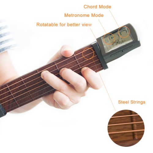 SOLO SCT-80 Portable Chord Trainer Pocket Guitar Practice Tool for Beginner 9