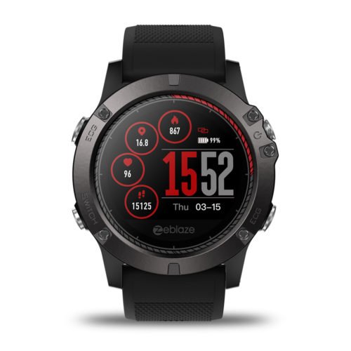 Zeblaze VIBE 3 ECG GREENCELL Heart Rate Instant ECG Activity Run Route Tracking Smart Watch 8
