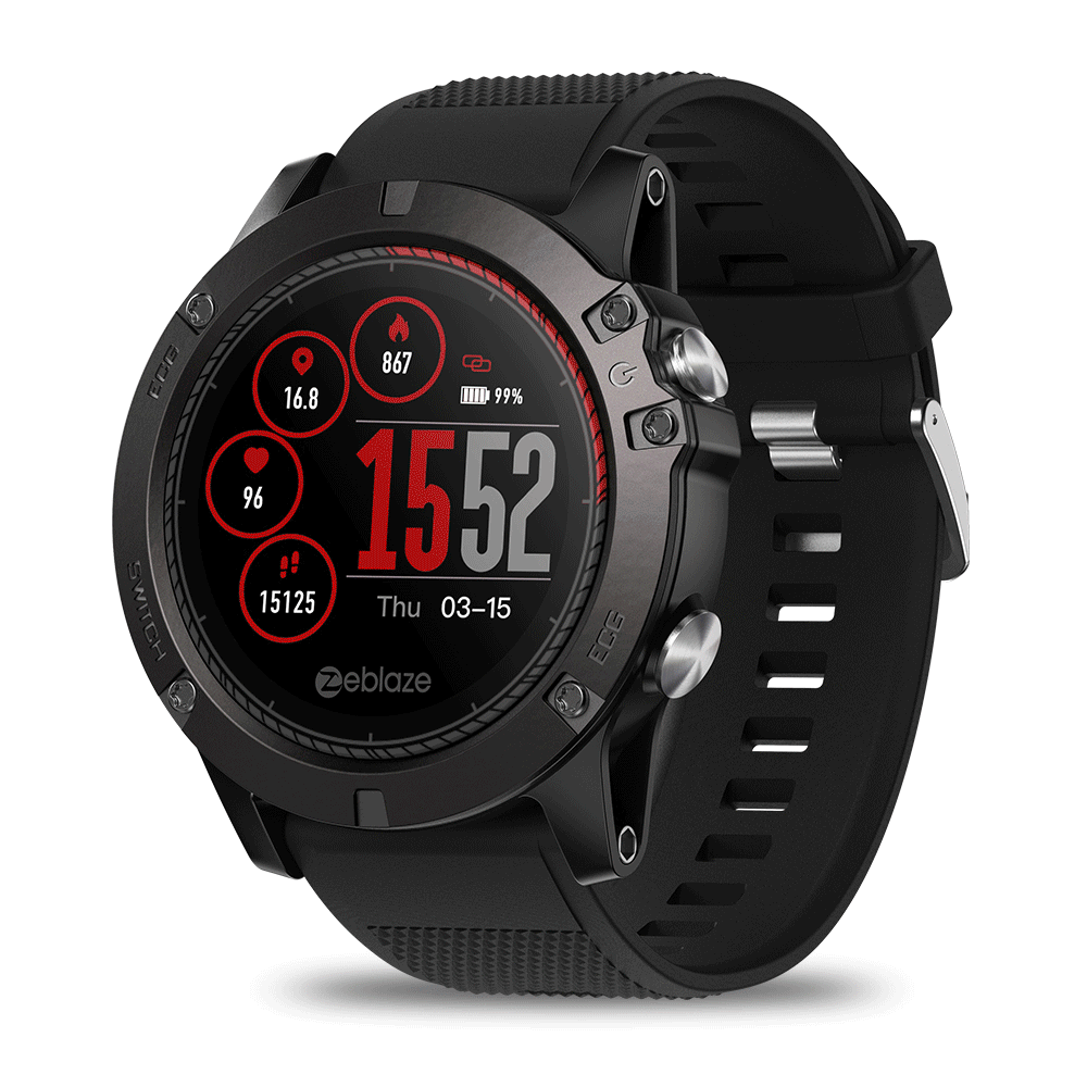 Zeblaze VIBE 3 ECG GREENCELL Heart Rate Instant ECG Activity Run Route Tracking Smart Watch 1 Zeblaze VIBE 3 ECG GREENCELL Heart Rate Instant ECG Activity Run Route Tracking Smart Watch