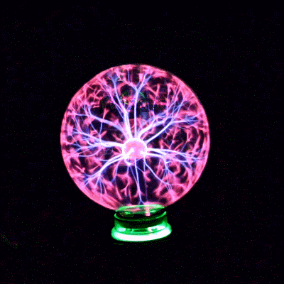 5 Inch Upgrade Plasma Ball Sphere Light Crystal Light Magic Desk Lamp Novelty Light Home Decor 1