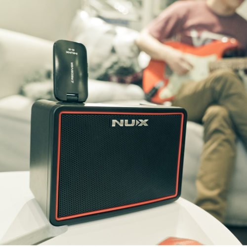 NUX Mighty Lite BT Portable Electric Guitar Amplifiers Mini bluetooth Speaker with Tap Tempo 5